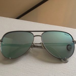 Quay Australia Blue Tony High Key Sunglasses